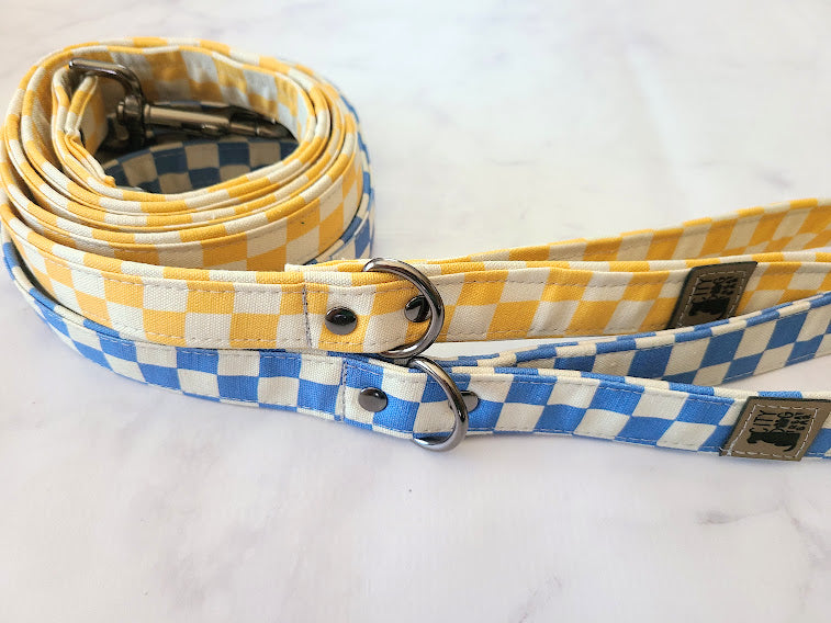 Checkered Sky - Checkered Butter Dog Leash