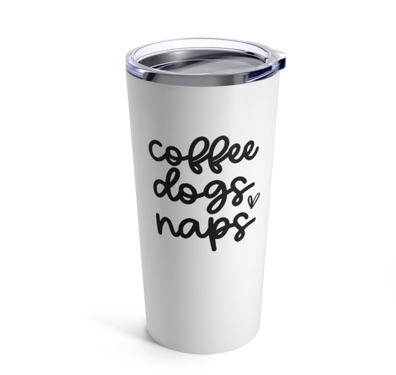 Coffee Dogs Naps 20oz Tumbler