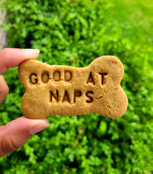 Good At Naps Peanut Butter Dog Treats - Grain Free - Dog Gift