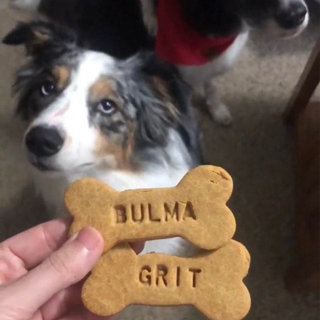 Personalized Peanut Butter Dog Treats - Grain Free
