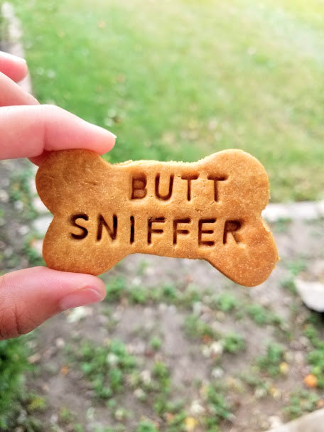 Butt Sniffer Peanut Butter Dog Treats - Grain Free - Dog Gift