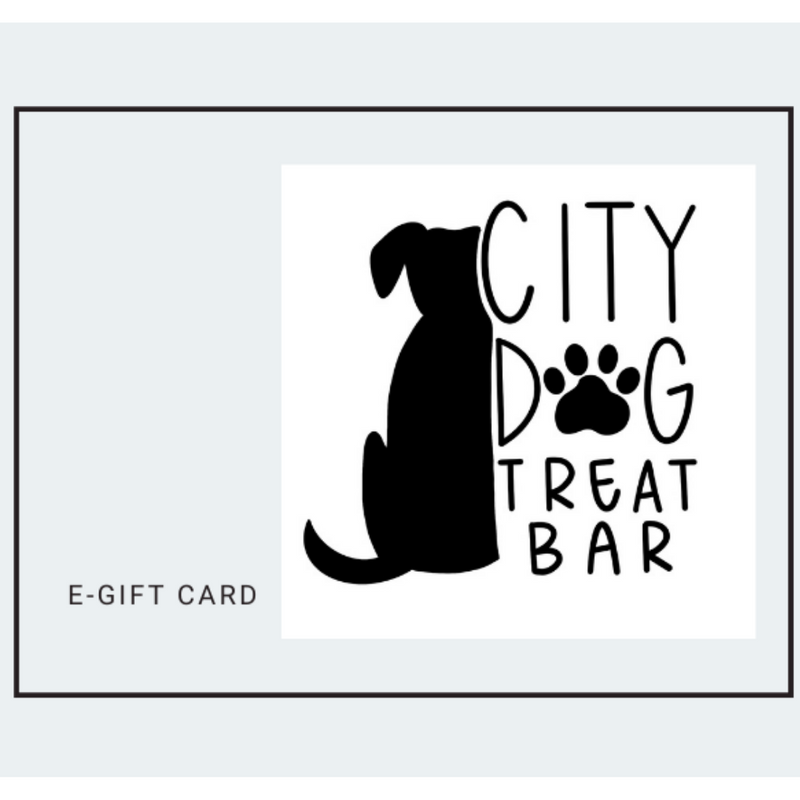 City Dog Treat Bar E-Gift Card