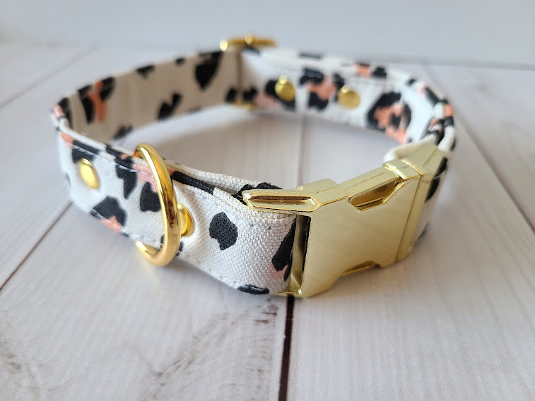 Leopard Print Dog Collar